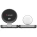 Verbatim 3-in-1 Qi2 Wireless Charger Grey